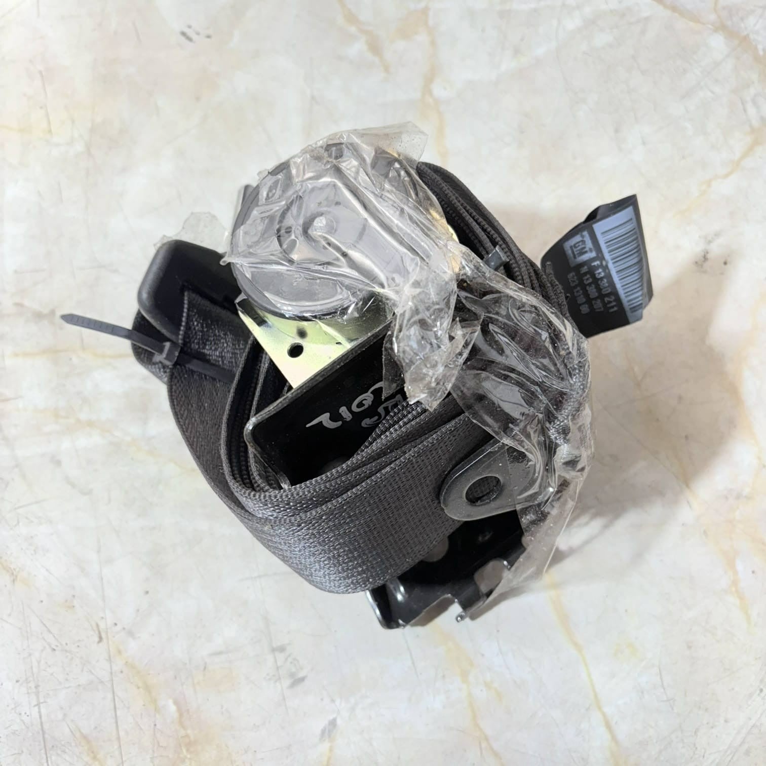 VAUXHALL CORSA D 2012 SEAT BELT REAR 1000067 OS NS Left Or Right side