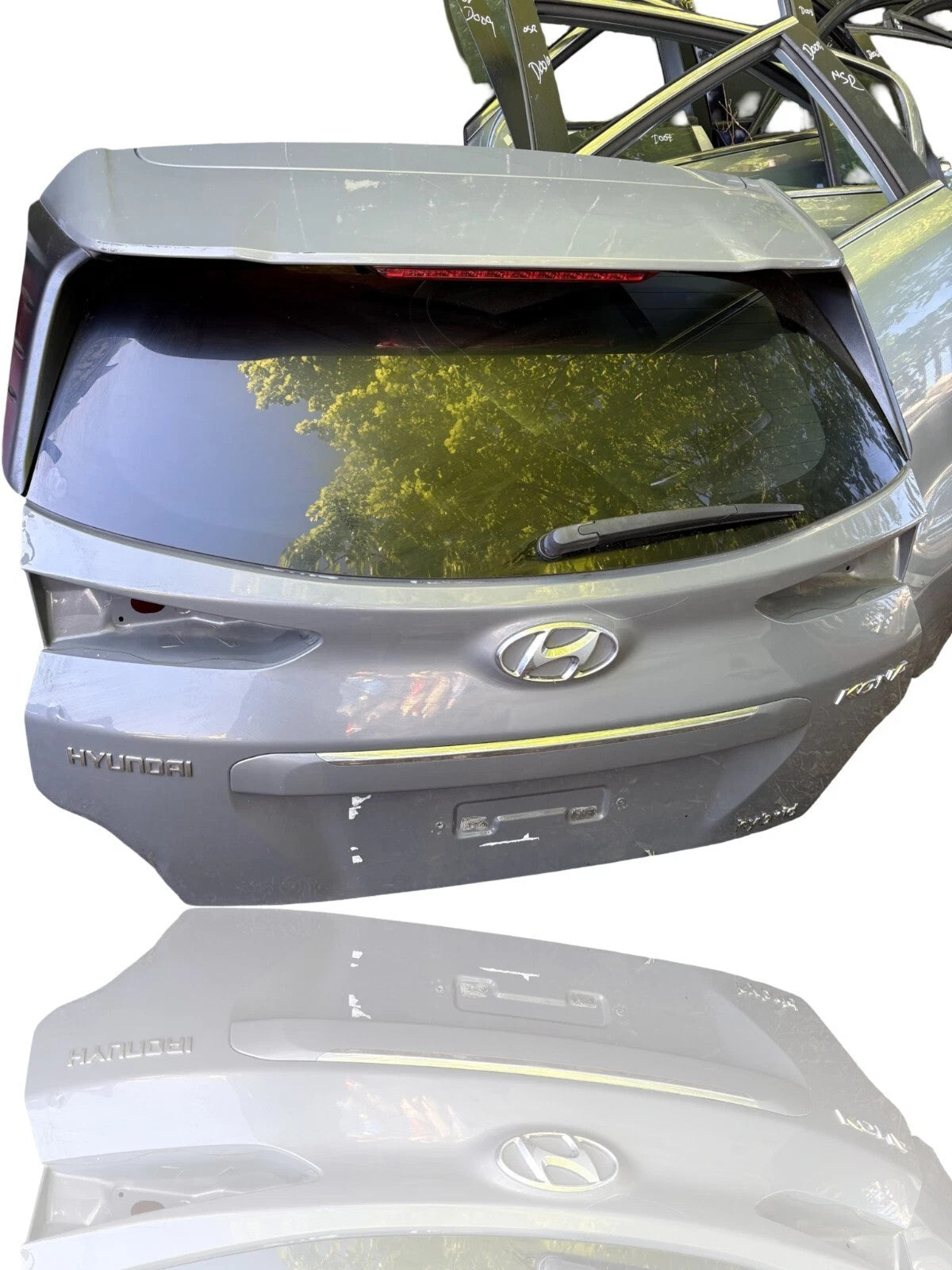 Hyundai Kona OS Rear Tailgate Bootlid Liftgate With Glass Grey 2017-2023