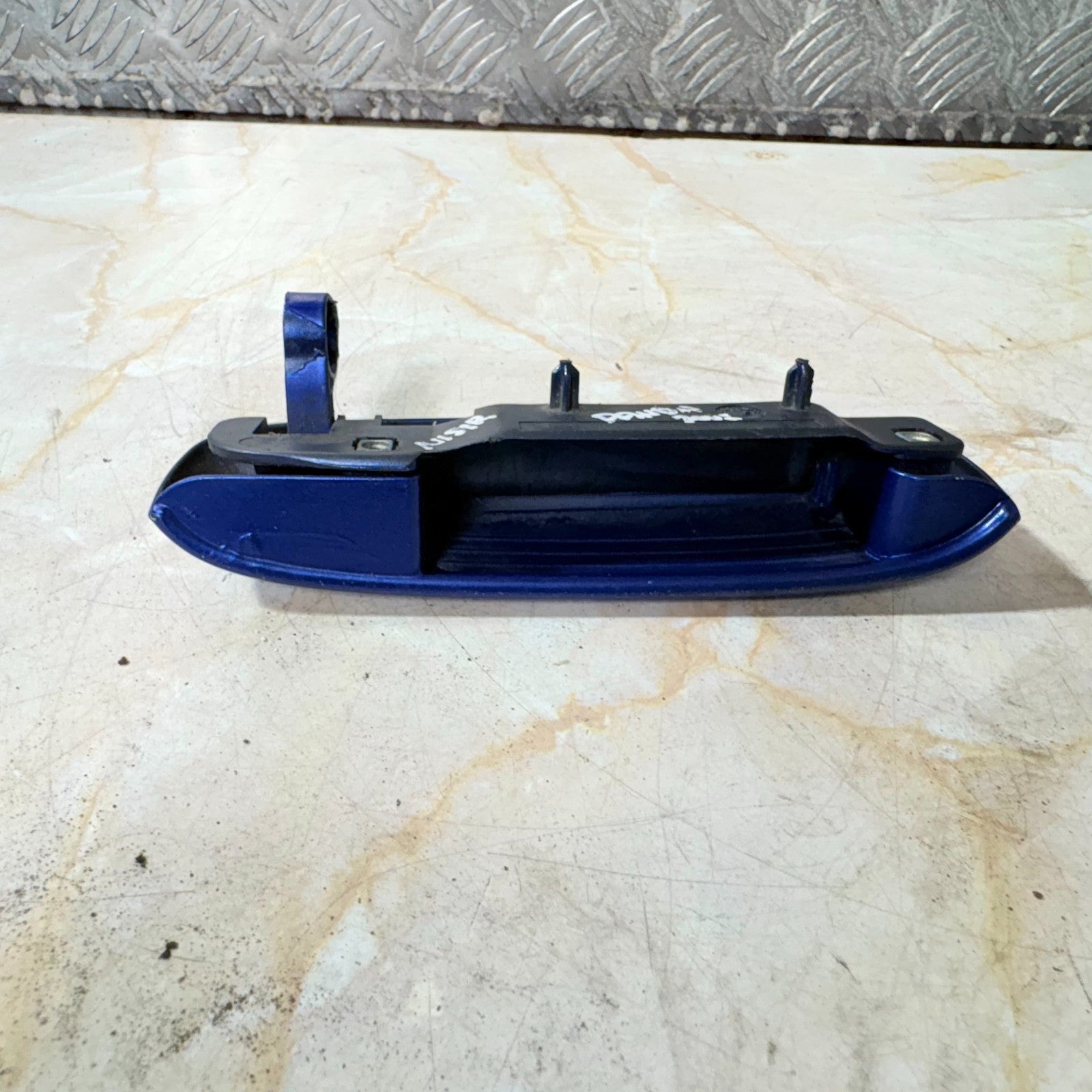 Fiat Panda 169 2004-2012 NSR Rear Left Exterior Door Handle Blue 735371237