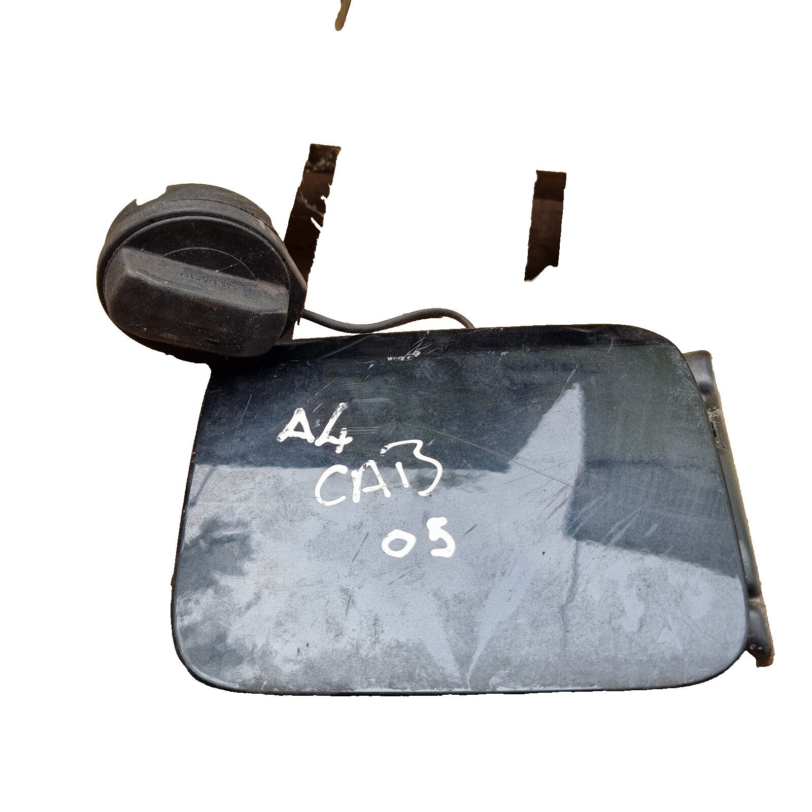 Audi A4 S4 Cabriolet 8H B6 B7 2003-2009 Petrol Fuel Flap Cover Black 8H0809905