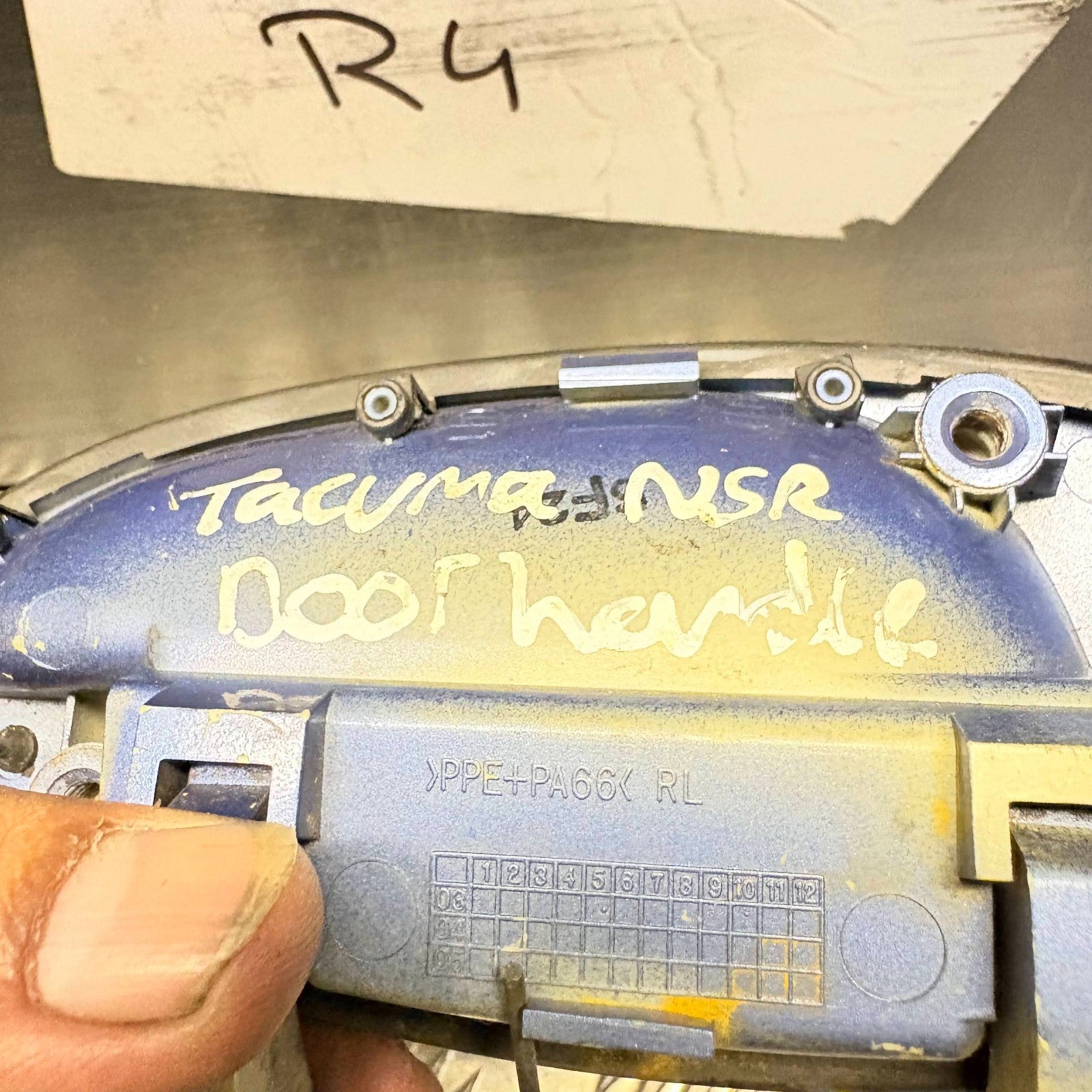 Chevrolet Tacuma Left Passenger N/S Rear Outer Door Handle