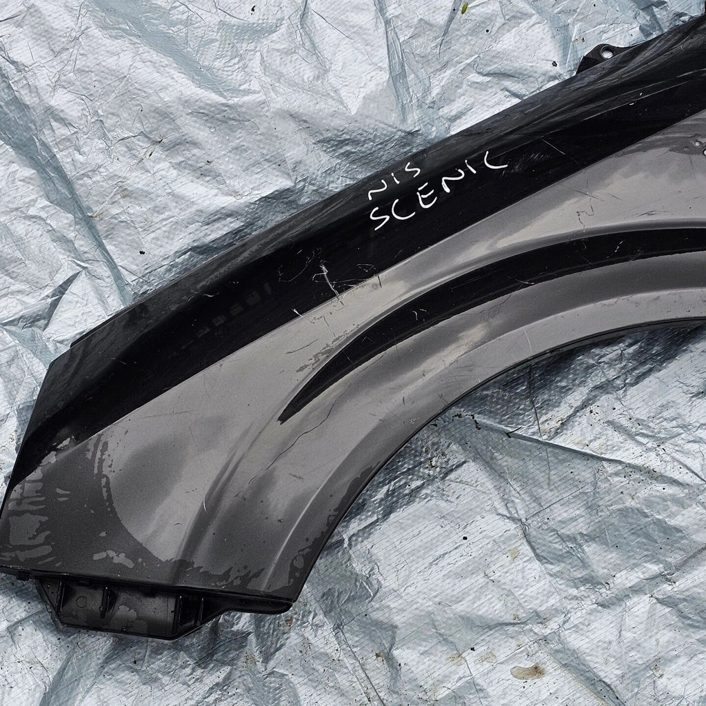 RENAULT SCENIC PASSENGER SIDE N/S/F WING IN BLACK NV676 2003 2004 2005 2006 2007