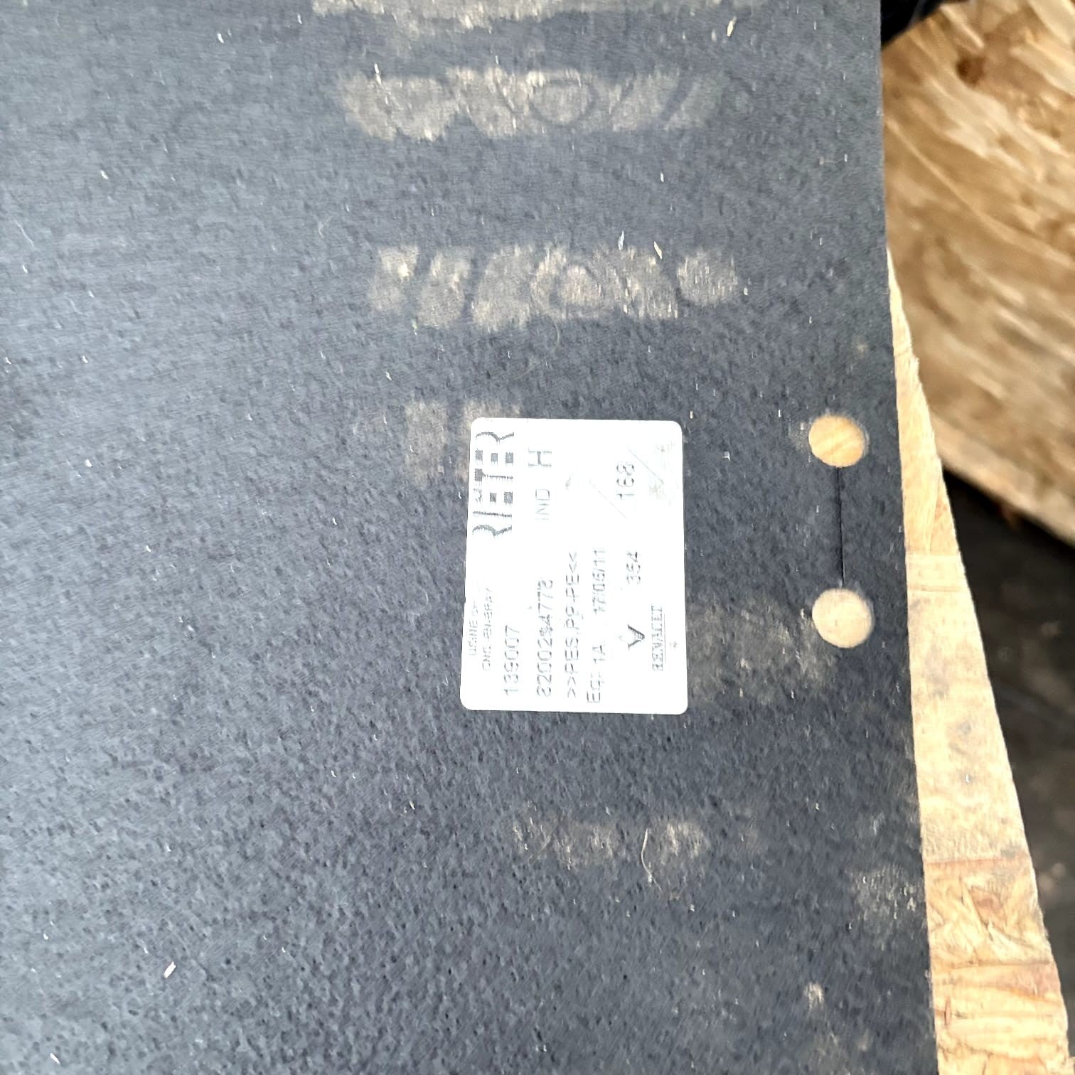 Renault Clio MK3 Rip Curl 2011 Boot Carpet Mat 8200294778