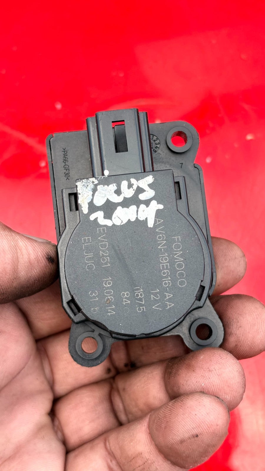 FORD FOCUS 2014 HEATER AIR VENT FLAP ACTUATOR MOTOR AV6N-19E616-AA