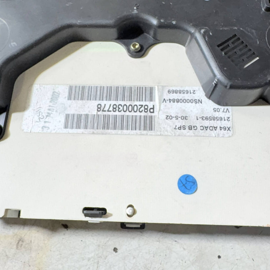 21650176-1 Renault Speedometer Combo Instrument Sagem-2002