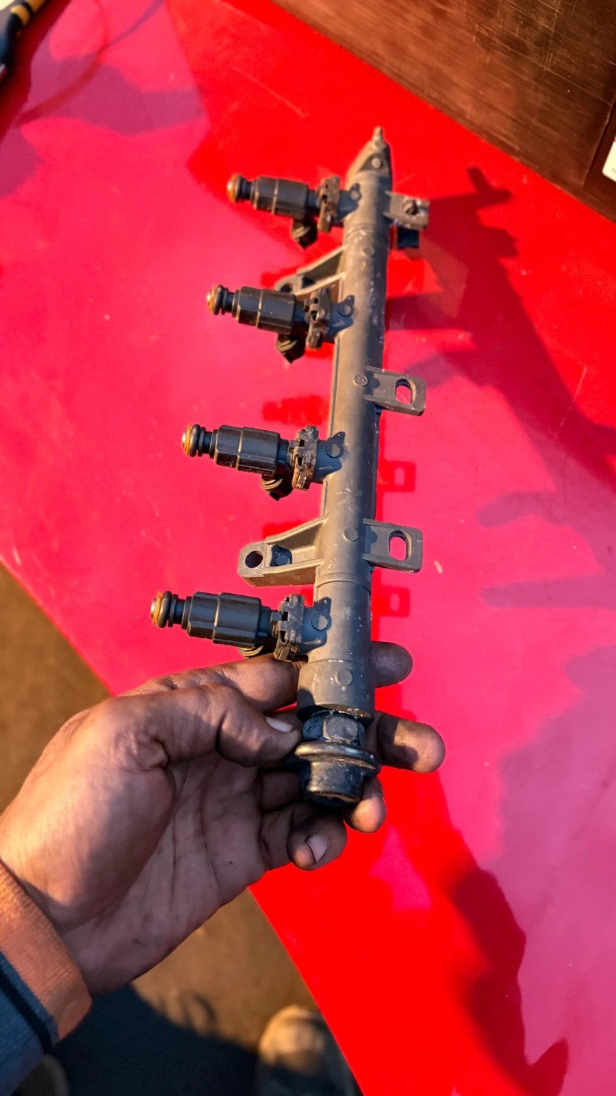 HYUNDAI COUPE 2008 FUEL INJECTOR RAIL