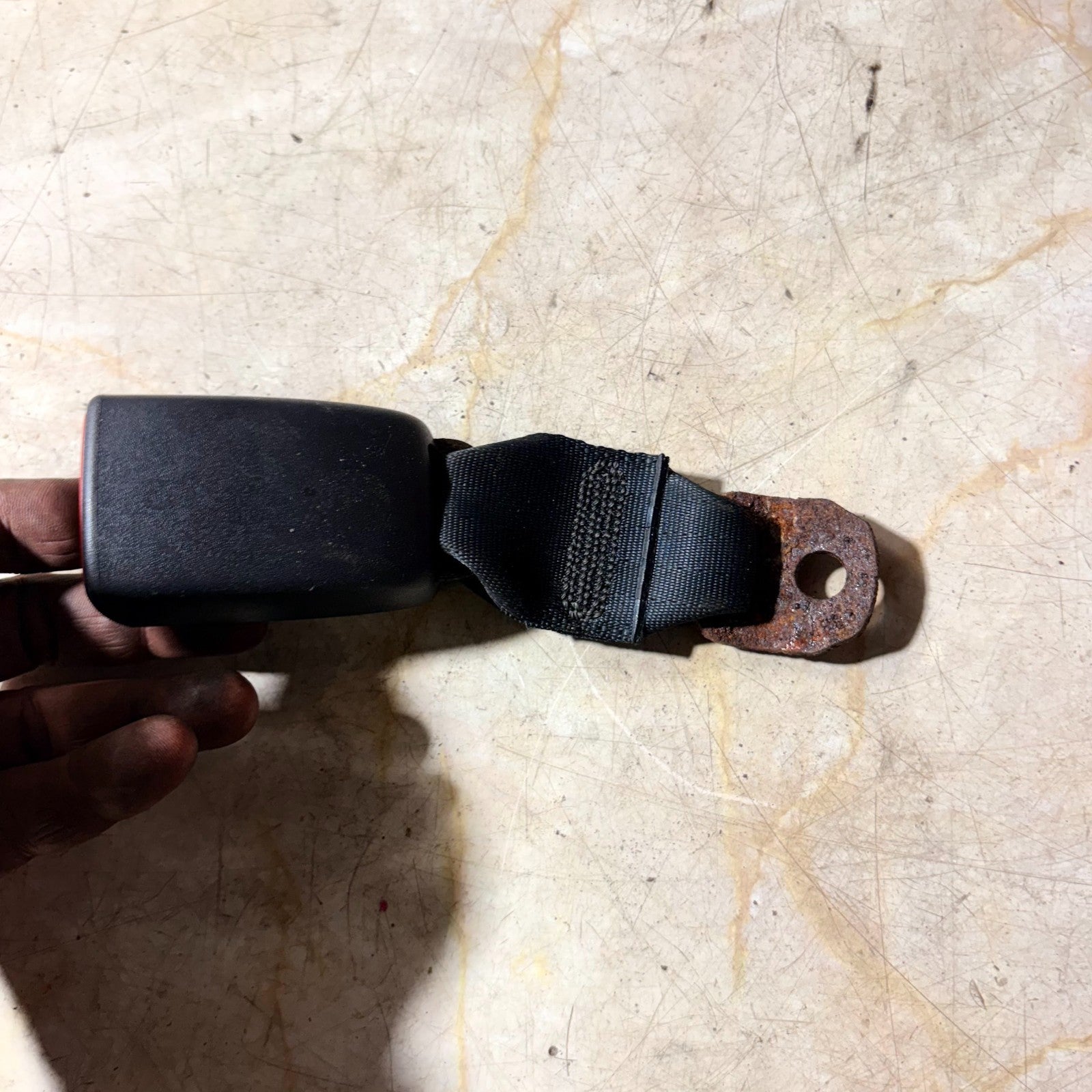 Citroen Grand C4 Picasso 2011 3rd Row Rear Right Seat Belt Buckle Latch 7 Seater