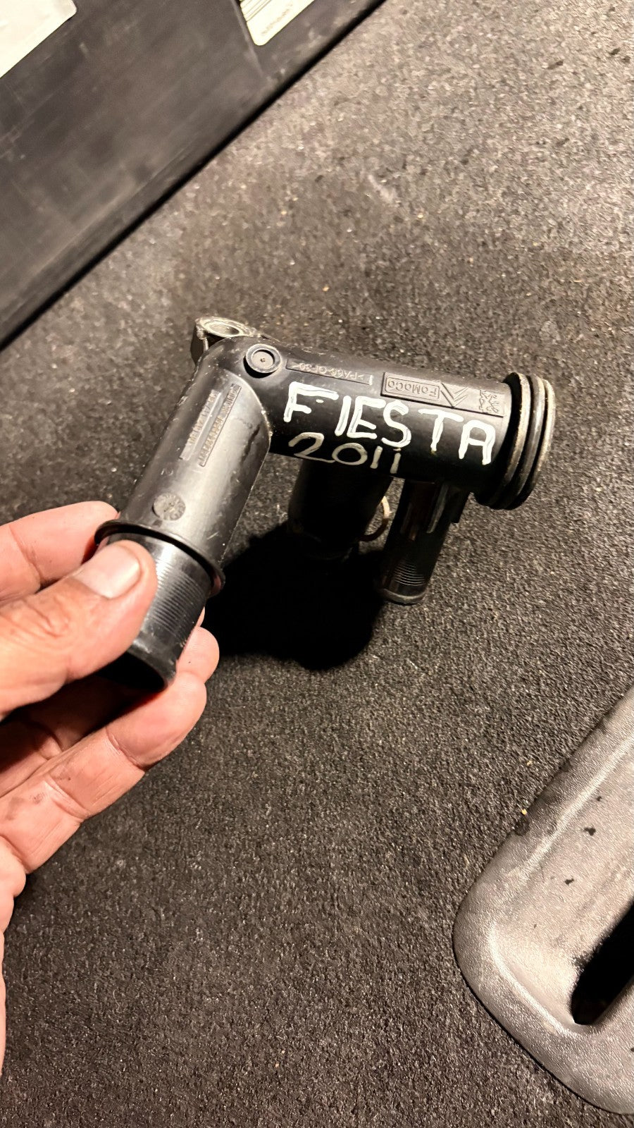 FORD FIESTA 2011 WATER COOLANT PIPE HOSE 9671124980