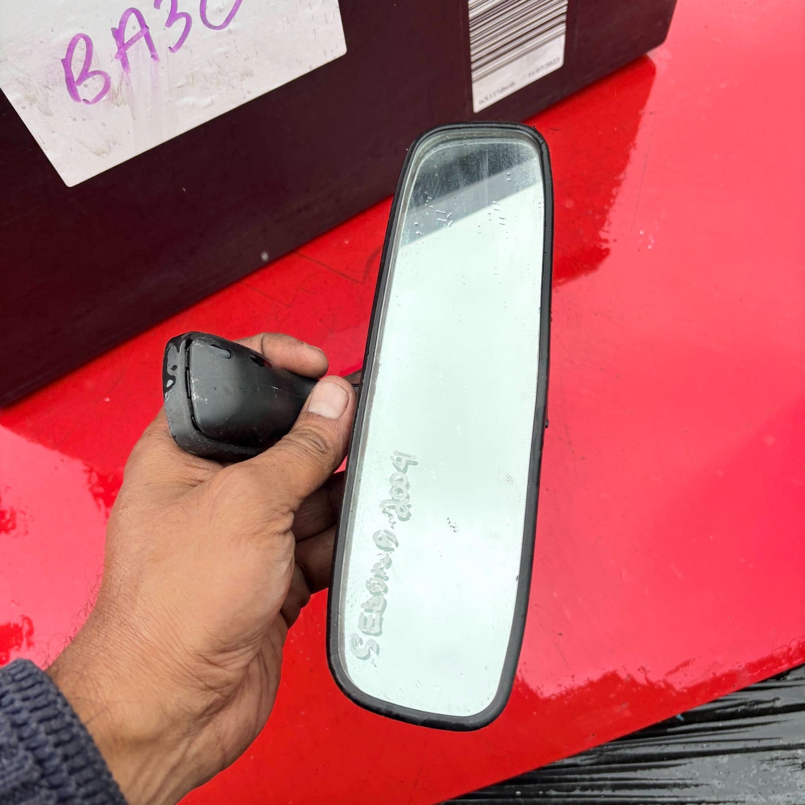 Kia Sedona MK1 02-05 Interior Rear View Windshield Mirror E13 46R-015006 OEM