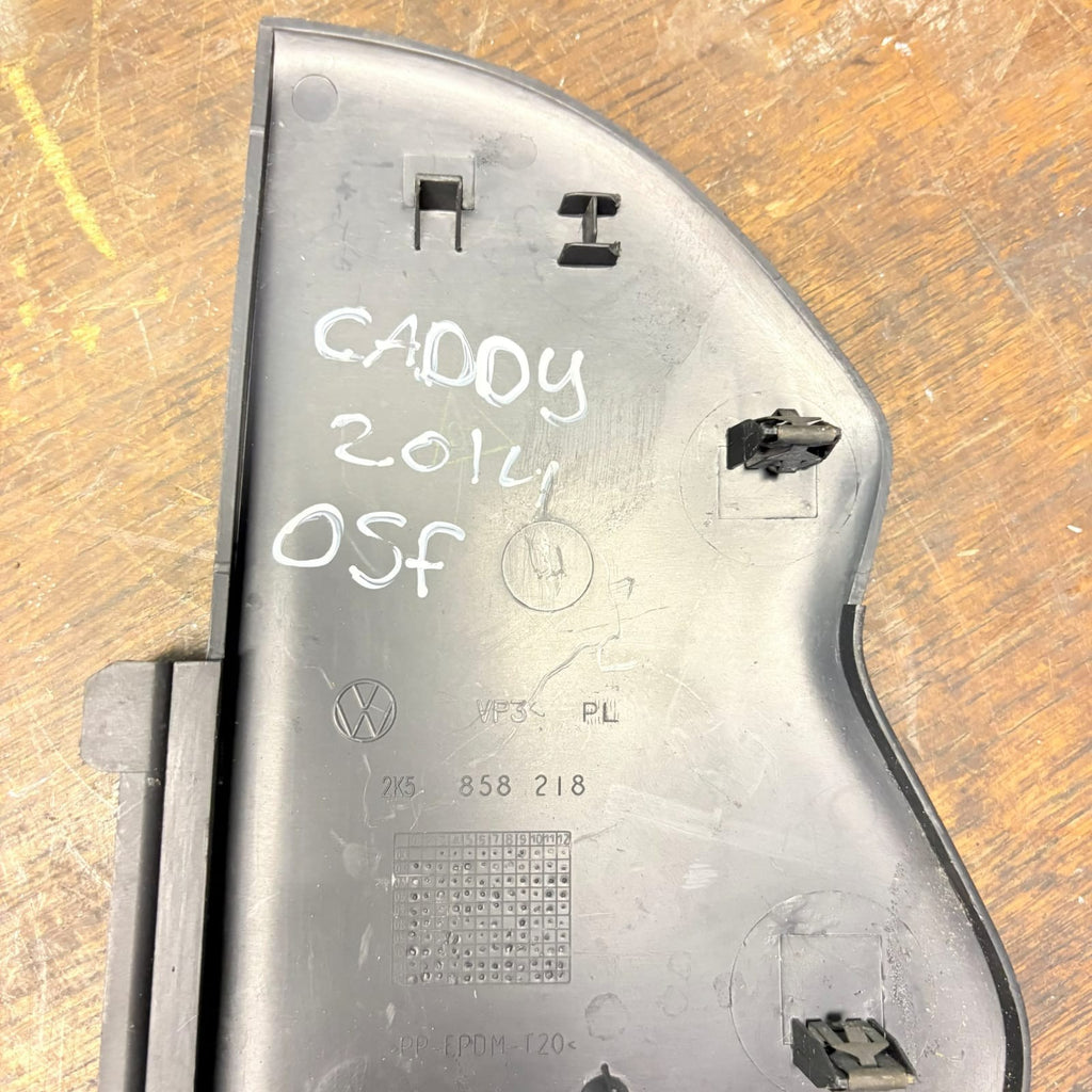 VW CADDY MK3 2K DRIVERS FRONT DASH TRIM 2K5858218 2004 (OSF)