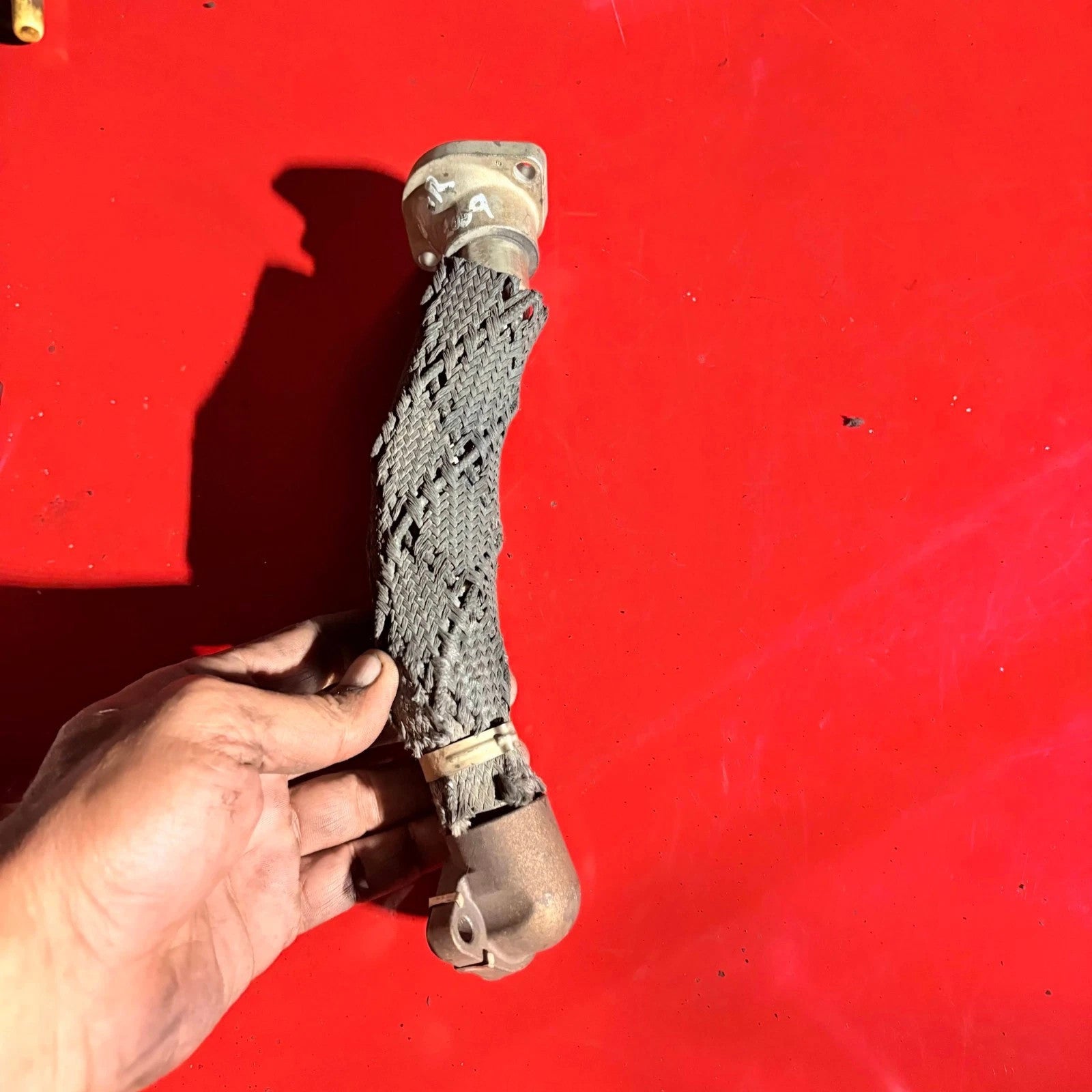 Jaguar XF 2009 Diesel EGR valve line pipe hose