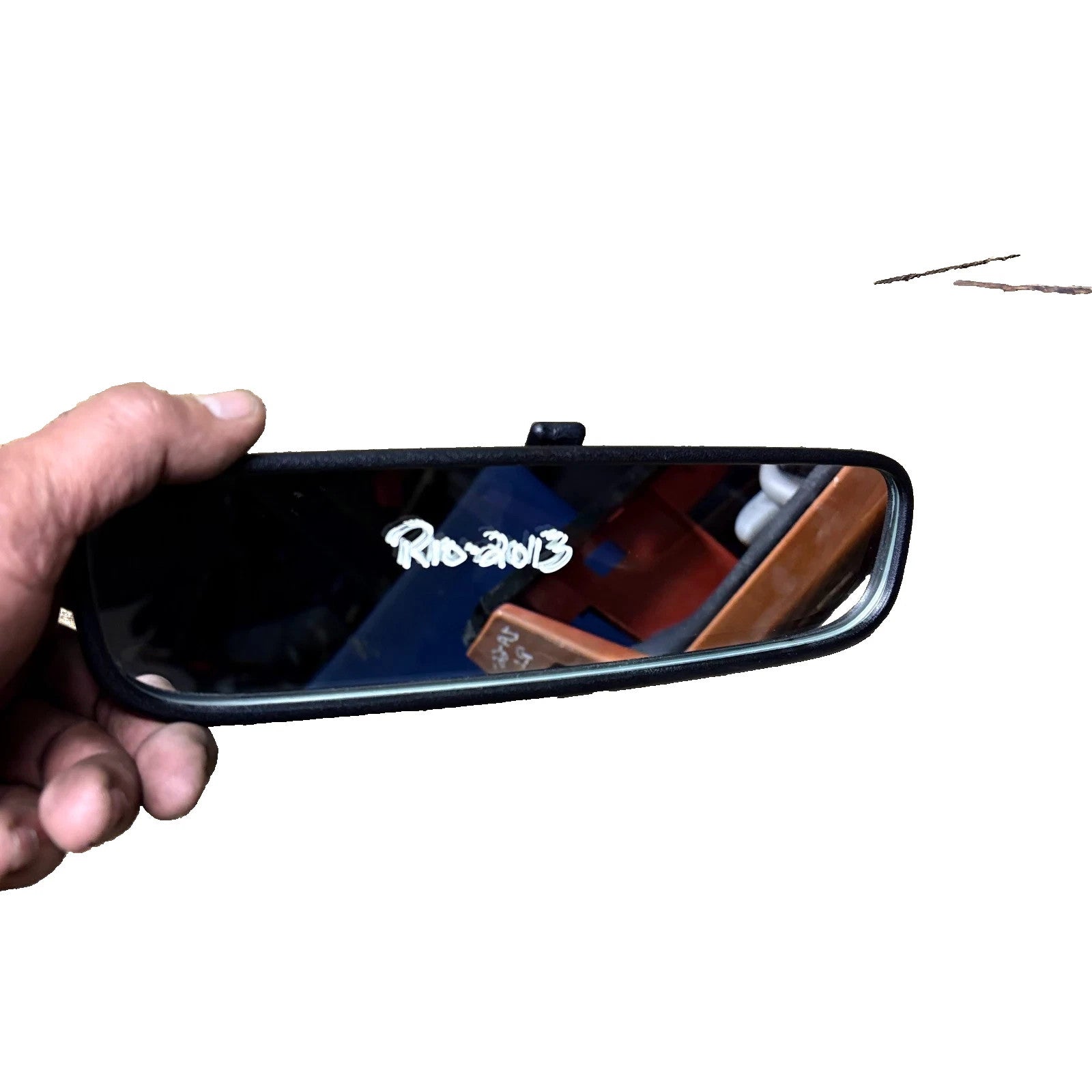 Kia Rio 2012-2017 Interior Rearview Mirror Manual Anti-Glare Black E4012143 5dr