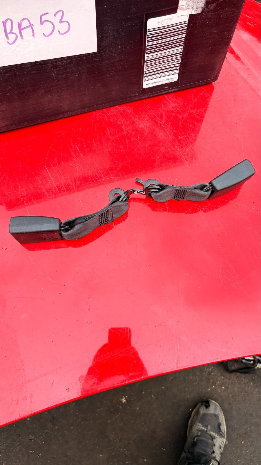 Citroen DS3 2010-2015 Rear Left Seat Belt Buckle 9681958880