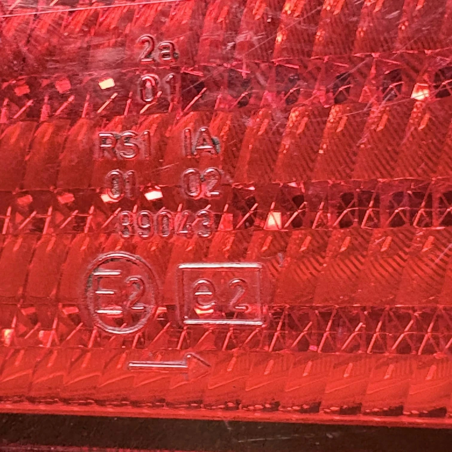 Nissan Primera P10 Saloon 4 Door 1990-1996 Right Outer Rear Tail Light Lamp RH