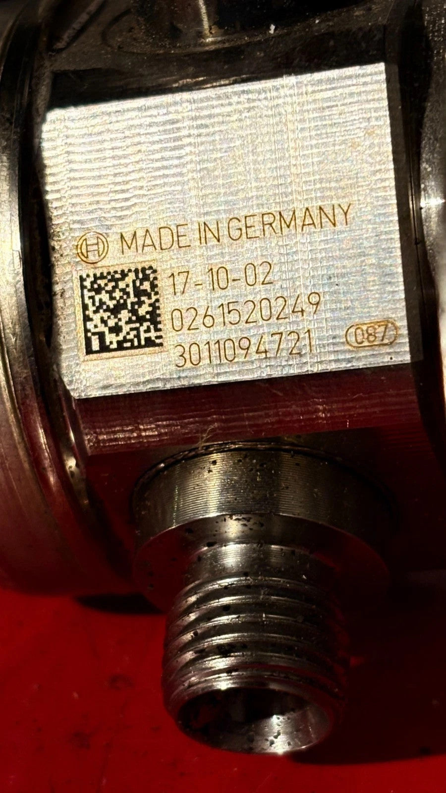 BMW MINI 2017 High Pressure Fuel Pump 1351 7636881