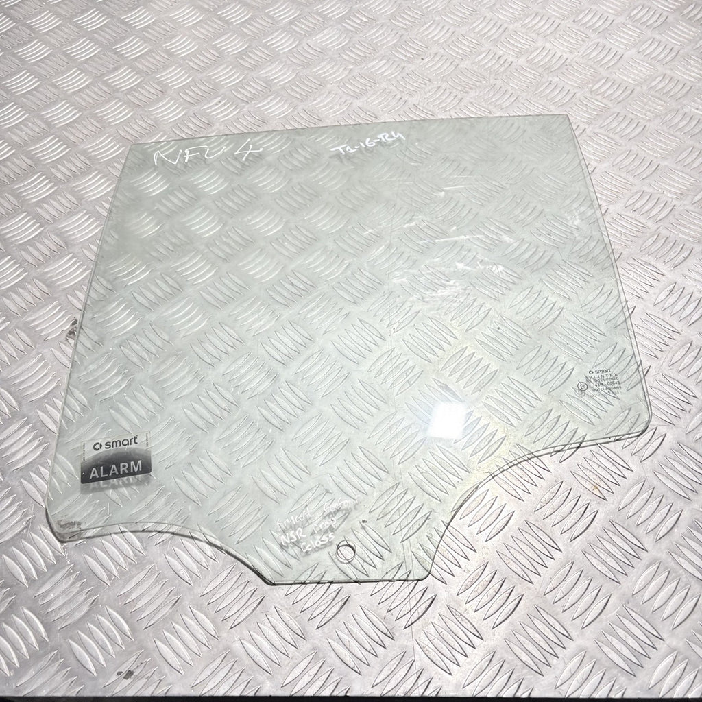 Smart Forfour Rear Left Passenger Side Door Glass Window