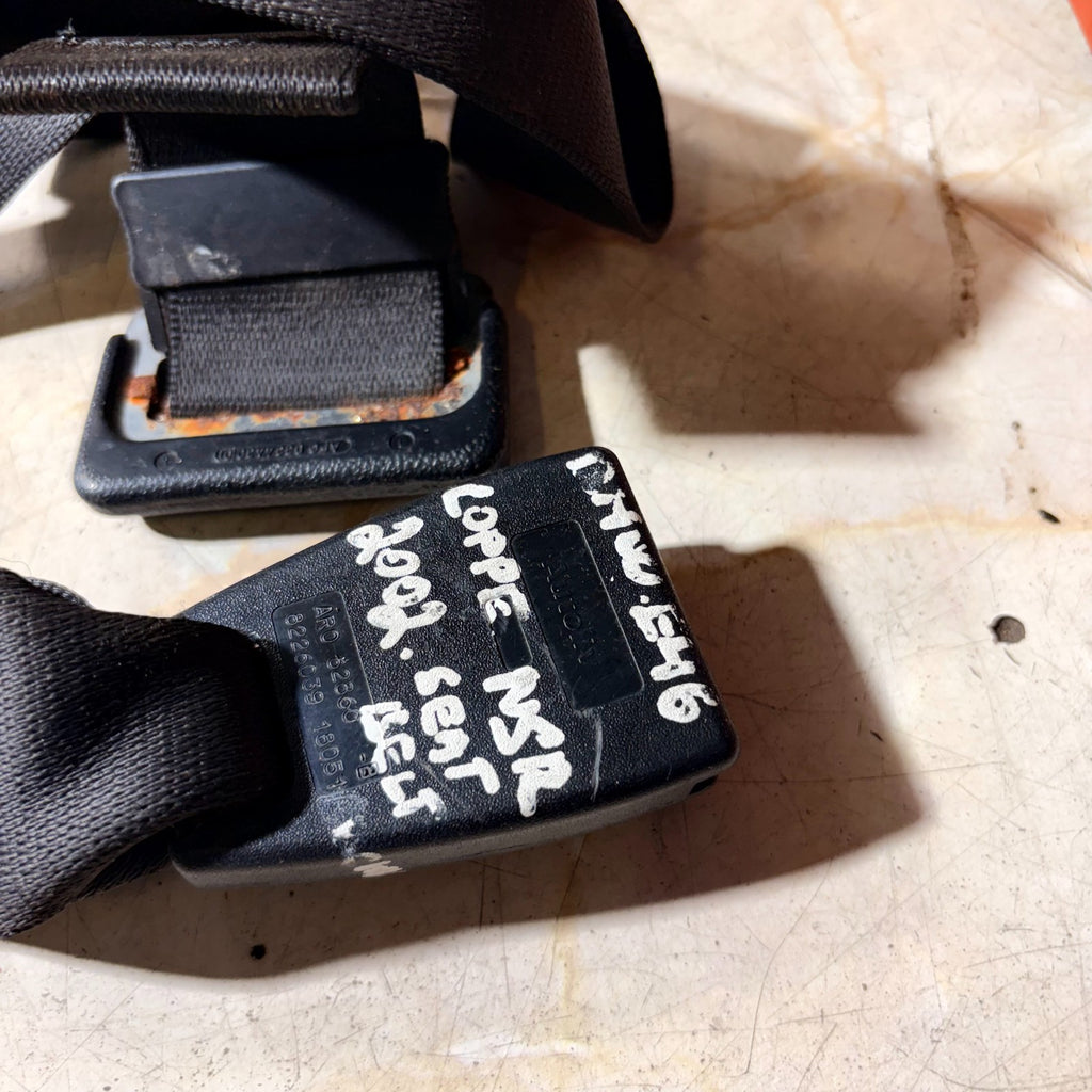 BMW 3 SERIES E46 COUPE 1998-2004 LEFT REAR CENTRE SEAT BELT BUCKLE 8226039