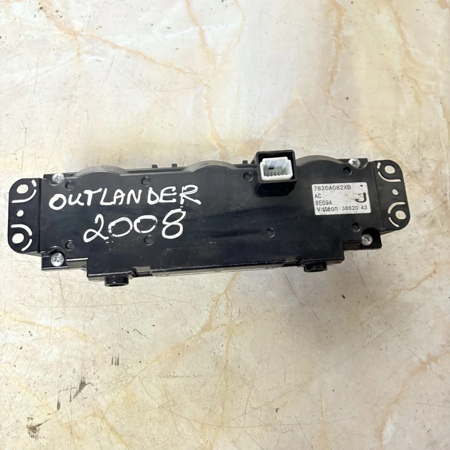 Mitsubishi Outlander 2008-2009 Heater Climate Control Panel Switch AC 7820A082XB