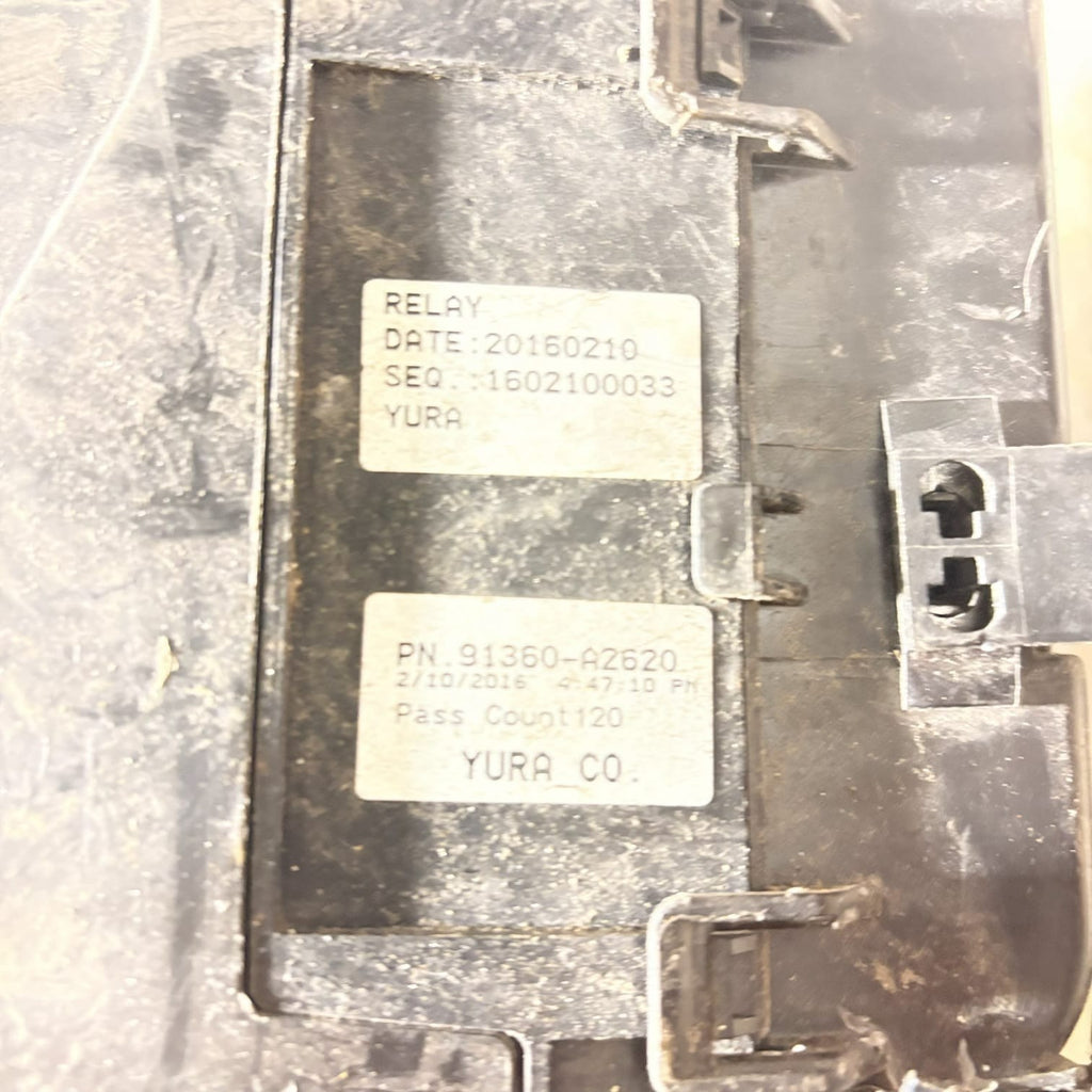 KIA CEE\'D JD 2016 Fuse Box 91360-A2620
