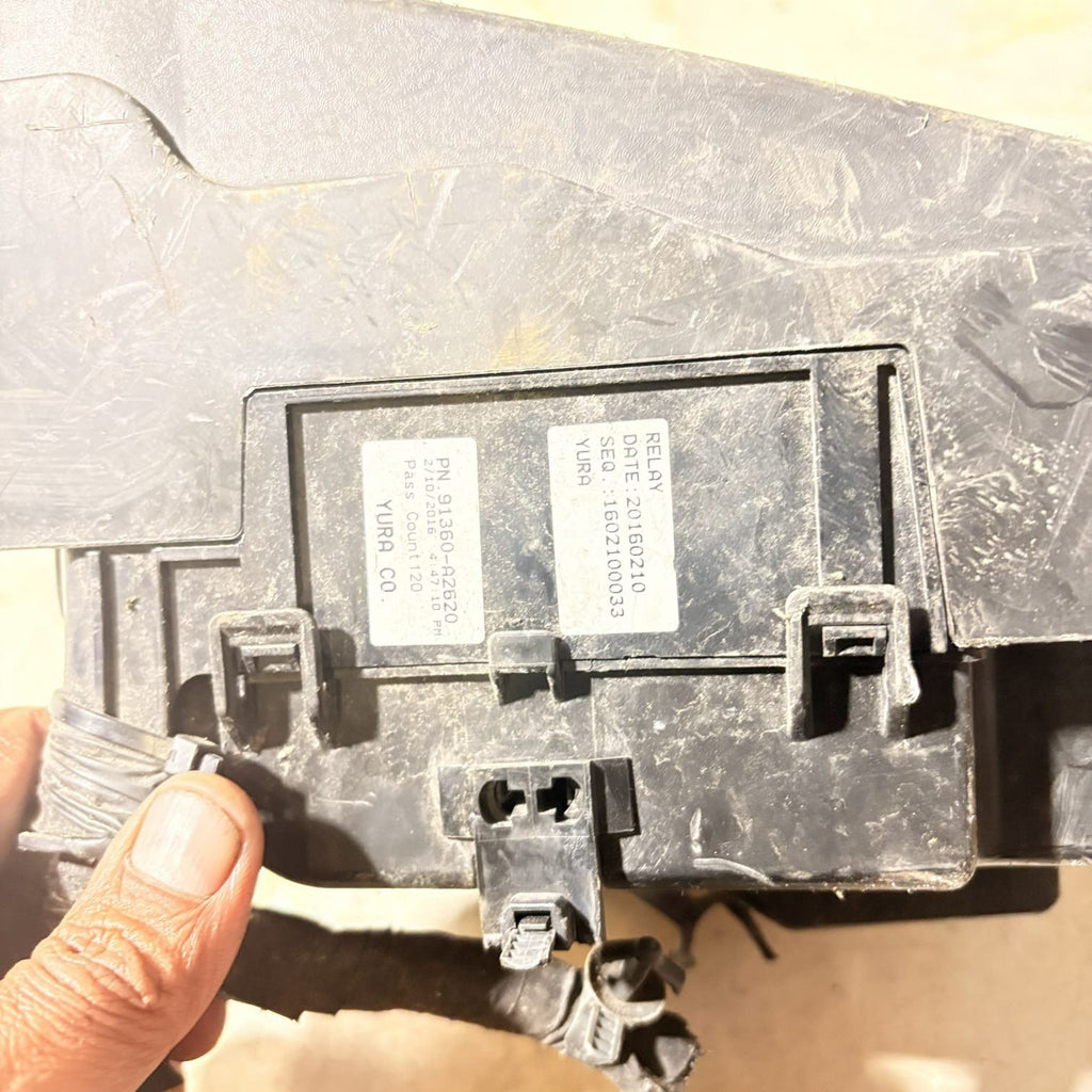 KIA CEE\'D JD 2016 Fuse Box 91360-A2620