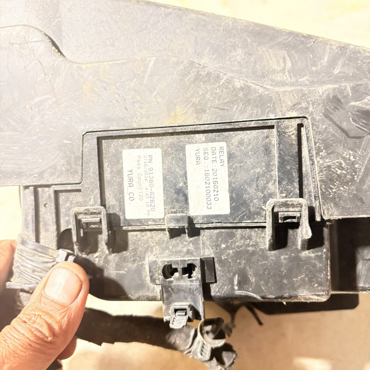 KIA CEE\'D JD 2016 Fuse Box 91360-A2620