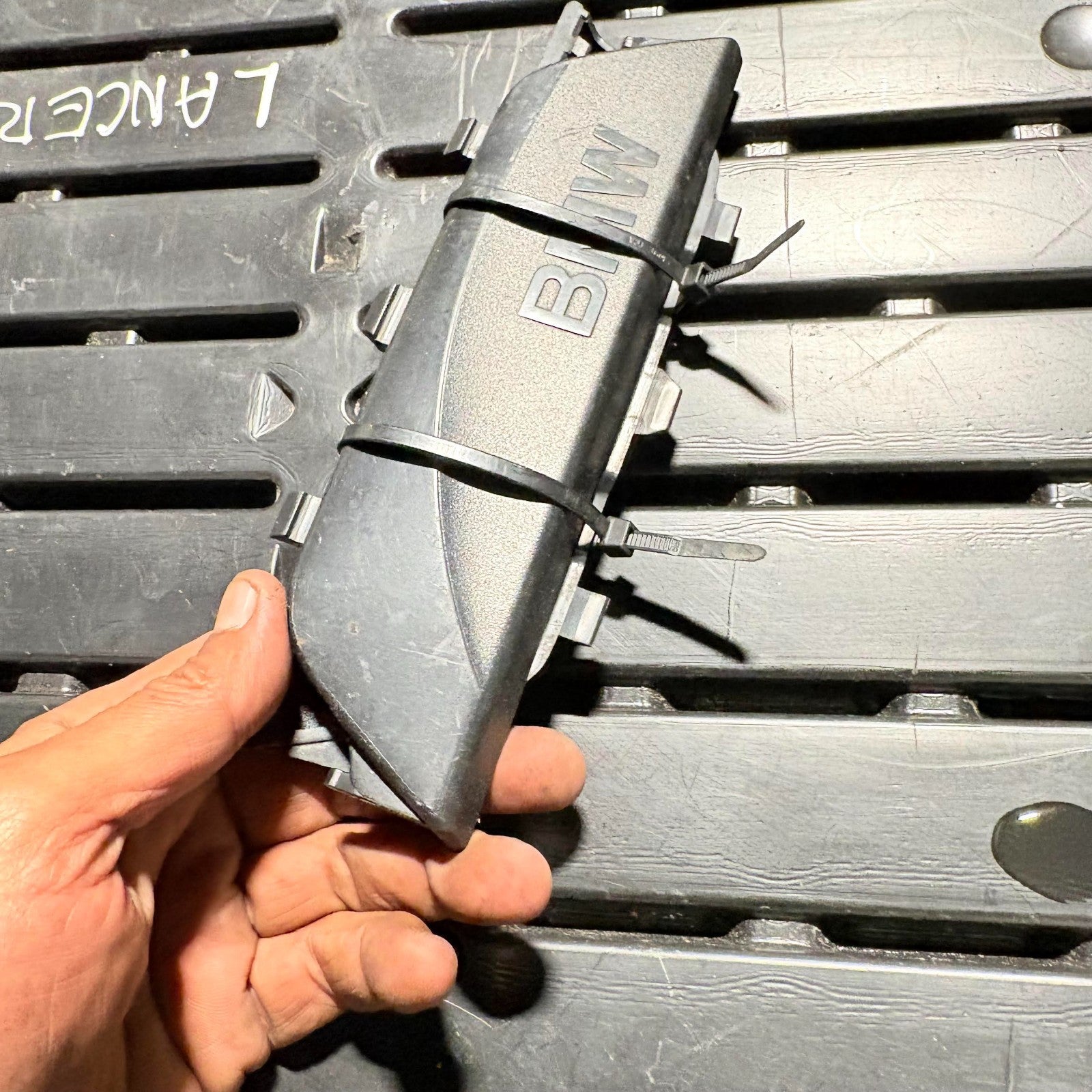BMW 1 Series E87 2009 Door Inner Scuff Sill Plate Driver Side Rear