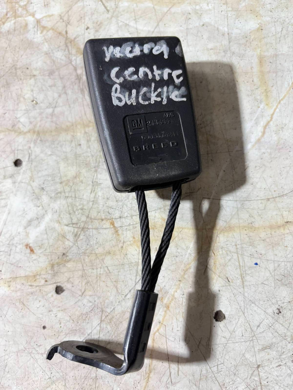 Vauxhall Vectra C 2008-Rear Centre Middle Seat Belt