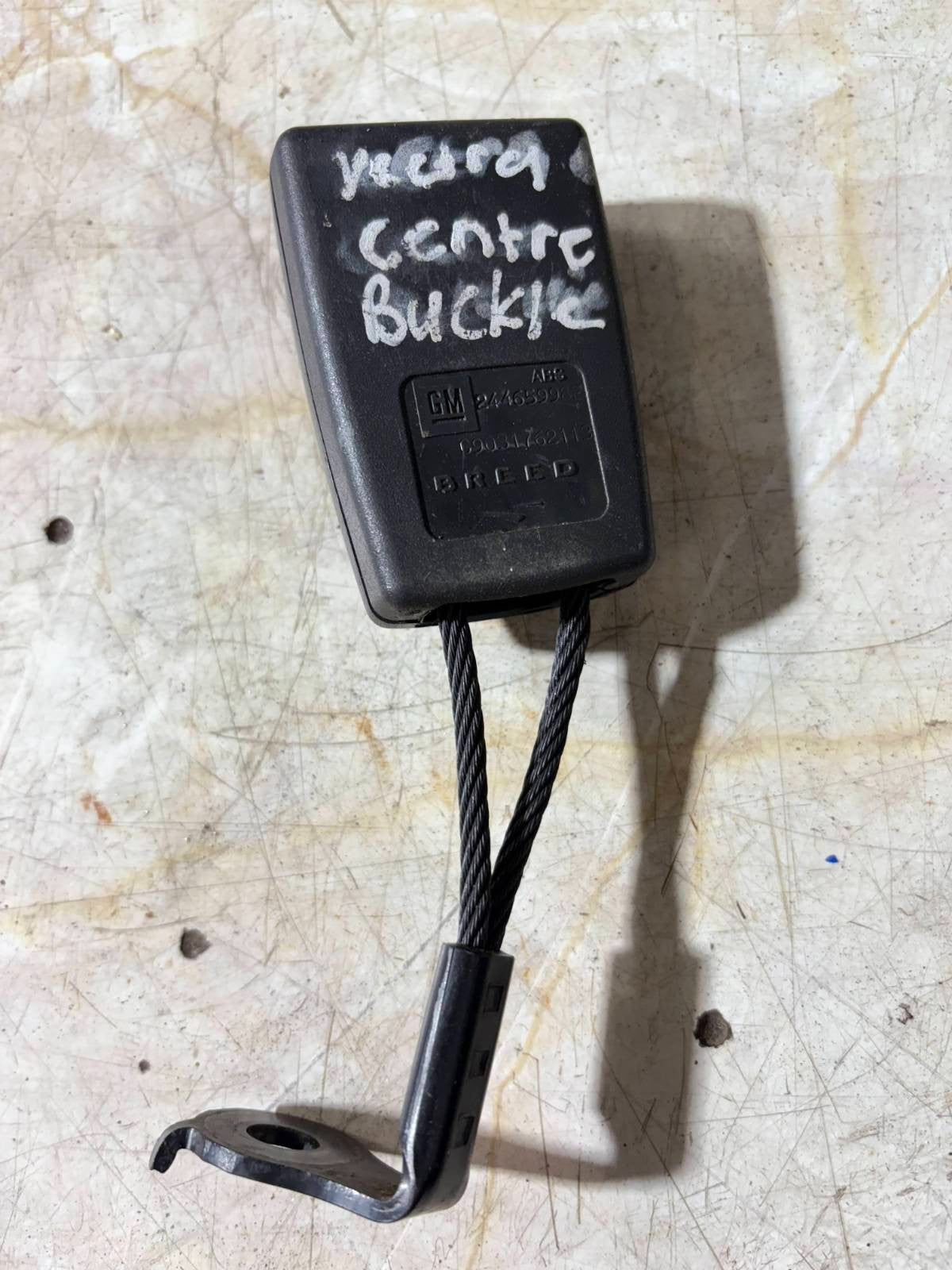 Vauxhall Vectra C 2008-Rear Centre Middle Seat Belt