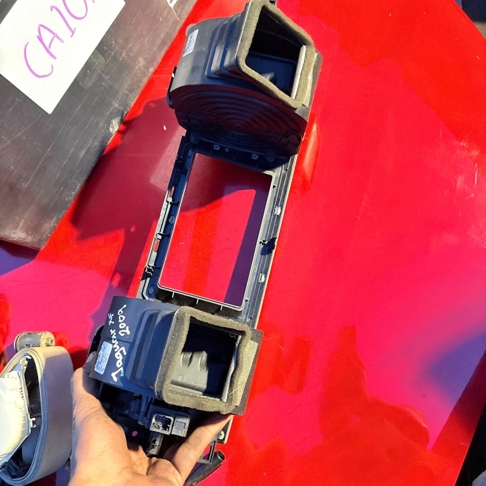 2009 JAGUAR XF FRONT CENTRE DASHBOARD AIRVENT 8X23-19K617-AH