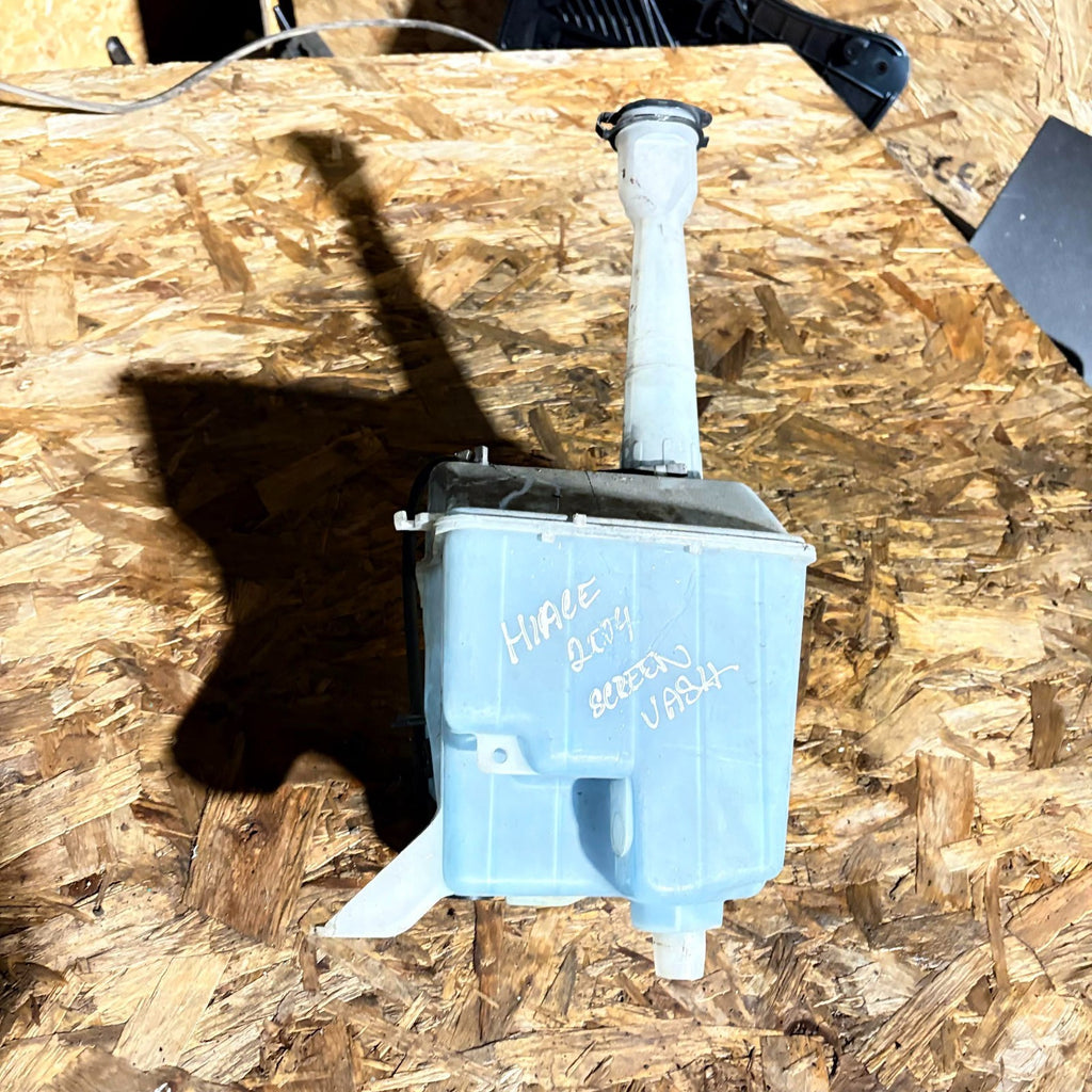 2004–2005 Toyota HiAce Windshield Washer Fluid Bottle & Pump