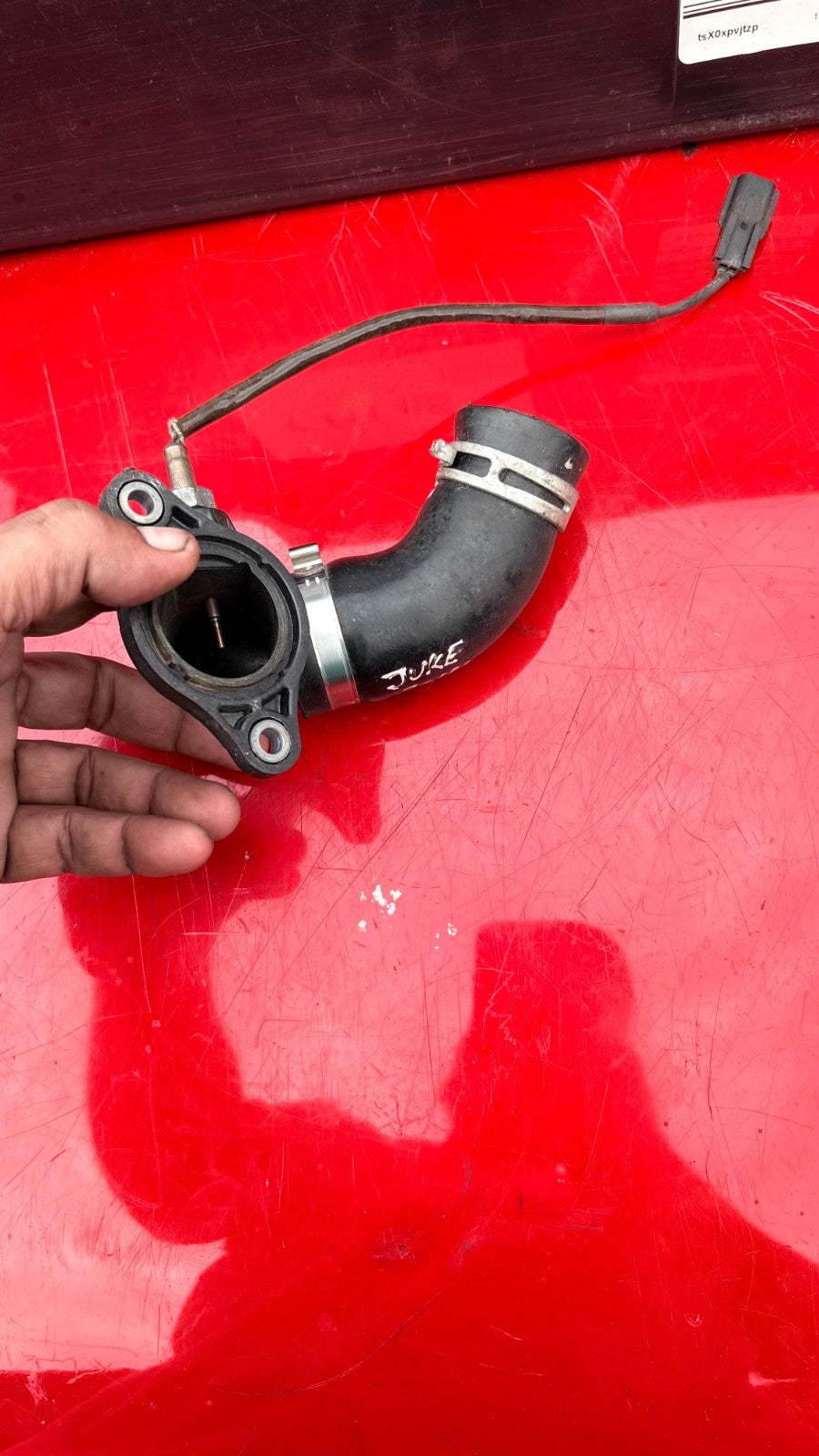 NISSAN JUKE 2014 INTERCOOLER PIPE HOSE 147138491R