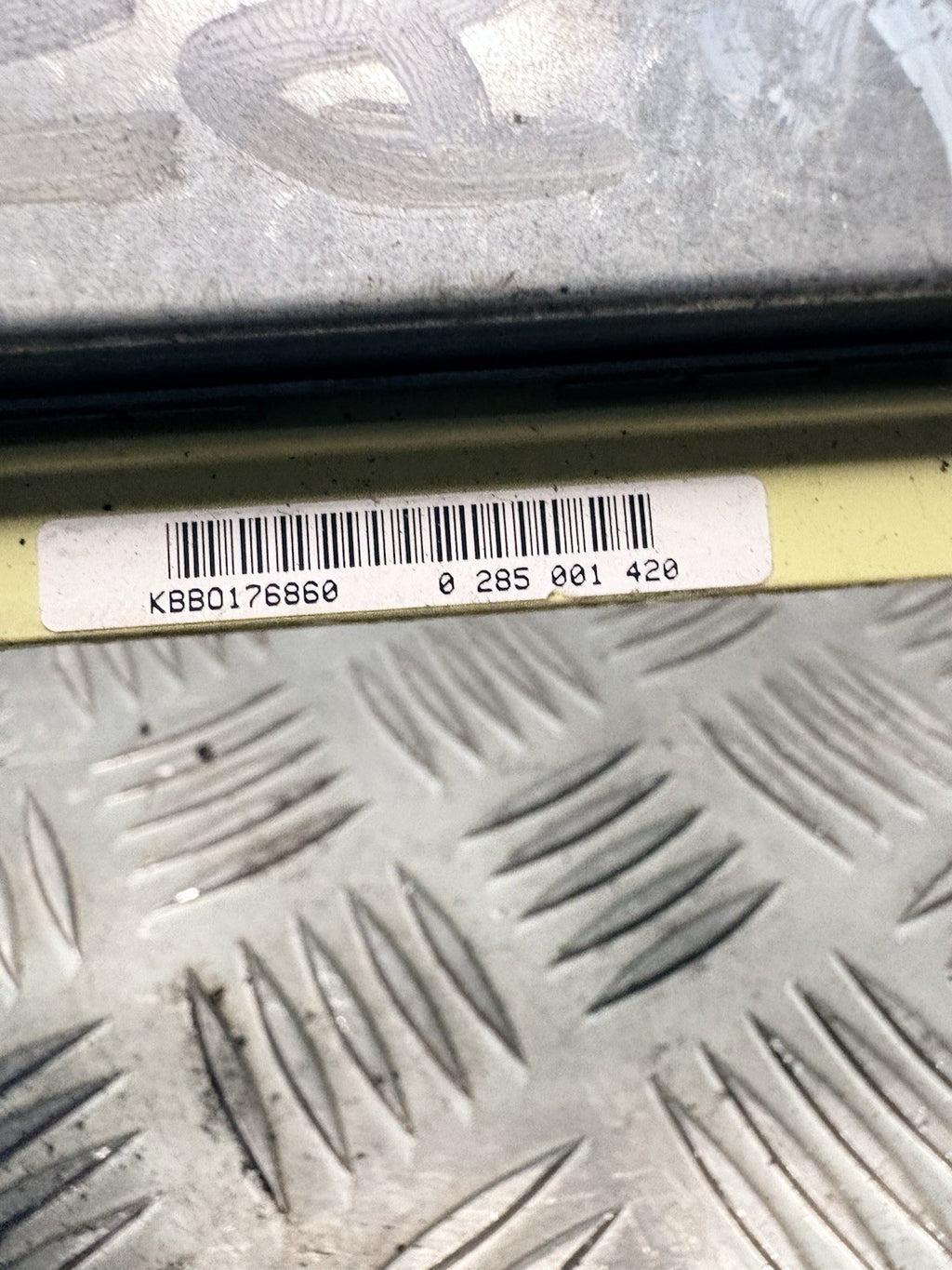 2005 NISSAN PRIMERA P12 SRS CONTROL MODULE 0285001420