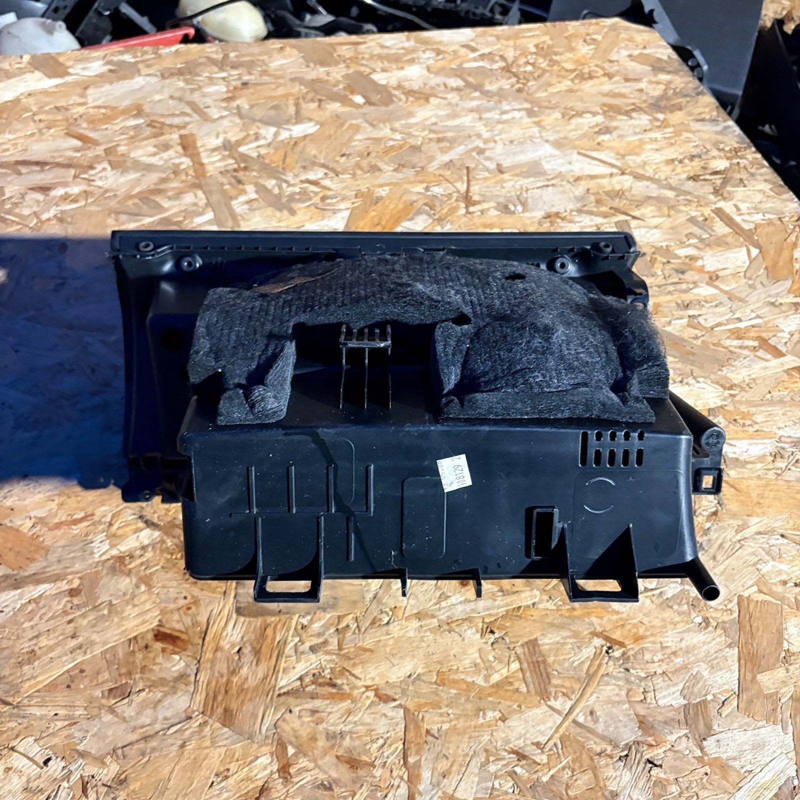Mercedes A Class W169 Black Glove Storage Box Compartment With CD Storage