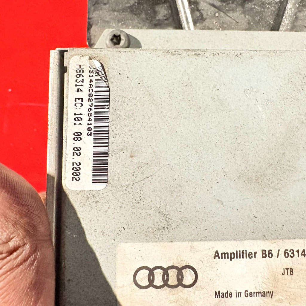AUDI A4 B6 HARMAN SOUND STEREO SPEAKER AMPLIFIER 8E5035223 8E5 035 223