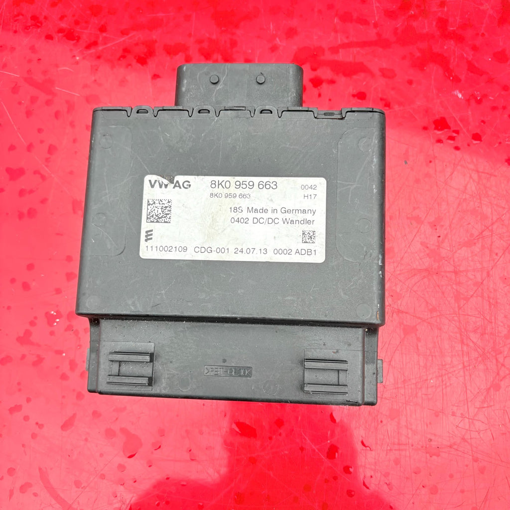 Audi A4 B8 2008-2015 DC/DC Voltage Stabiliser Control Unit 8K0959663