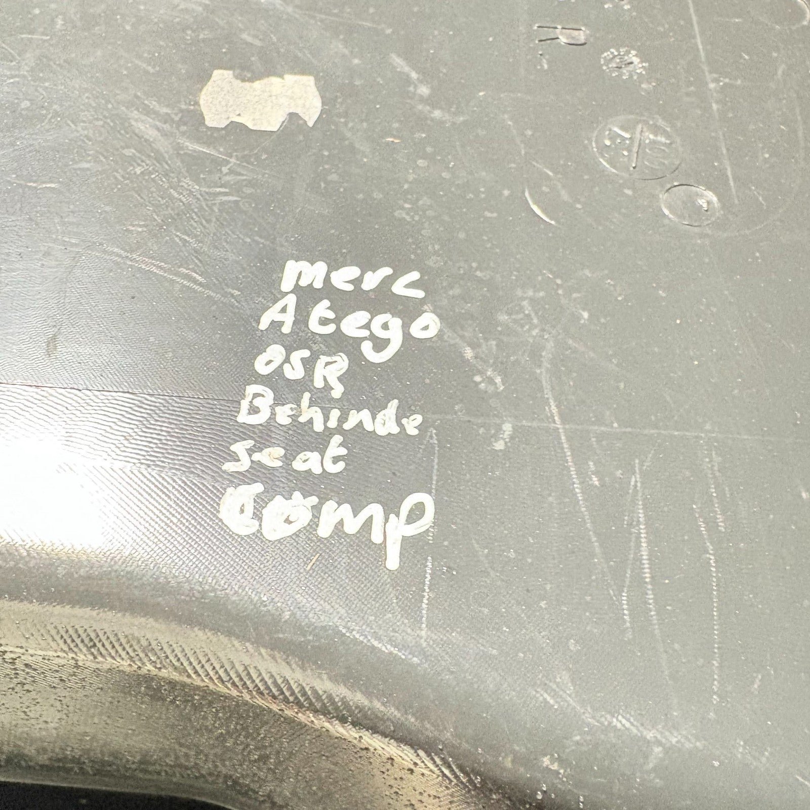 Mercedes Atego 2004-2013 Cab Rear Storage Cover Right Behind Seat A9738460569