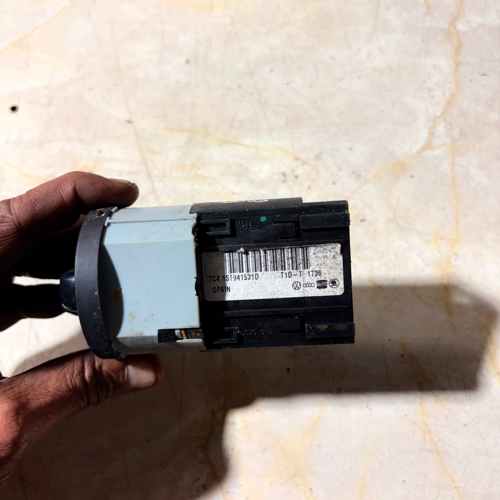 Skoda Citigo 2011-2019 Headlight Switch 1ST941531D VW Up Seat Mii