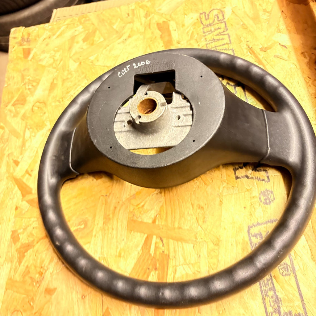 2003 MITSUBISHI COLT BLACK Steering Wheel 60276447C