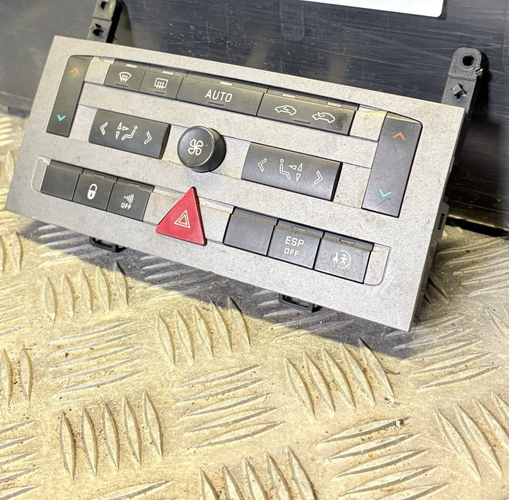 Peugeot 407 Climate Control Panel Switch Unit AUTO A/C 96573322 96491577XT