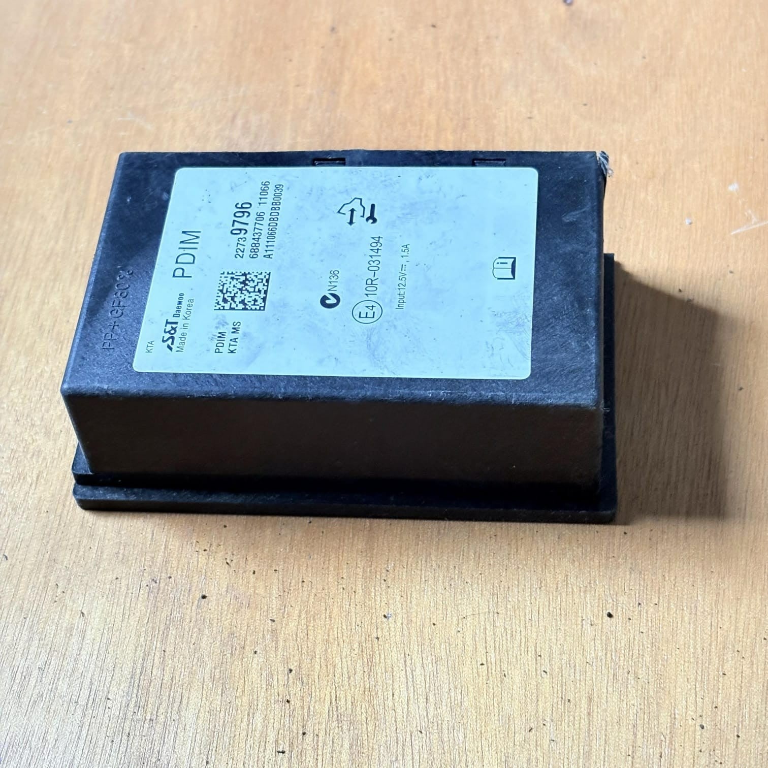 VAUXHALL ZAFIRA C TOURER MK3 BLUETOOTH CONTROL MODULE UNIT 22739796