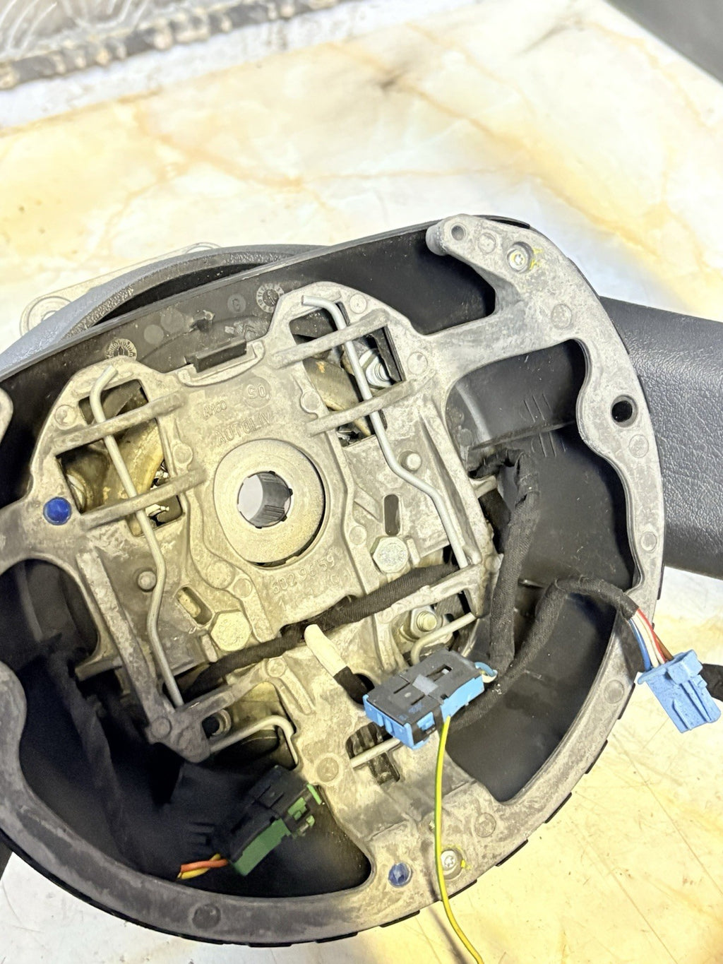 Citroen C4 Steering Wheel 2 Spoke 96591806ZD Mk1 2004-2010M