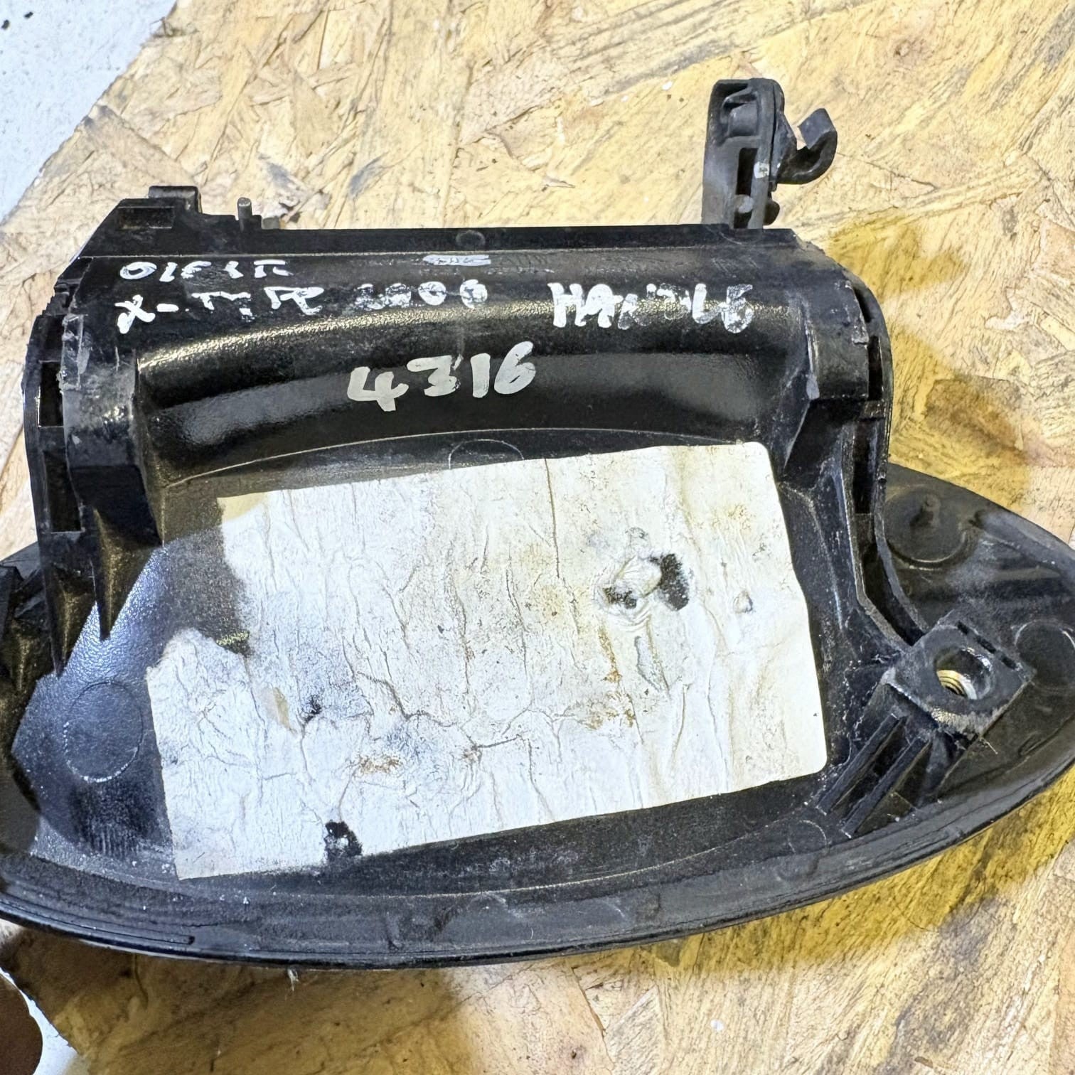 JAGUAR X TYPE 2001-2009 O/S/R DRIVER REAR DOOR HANDLE 1X43-26604-AHW