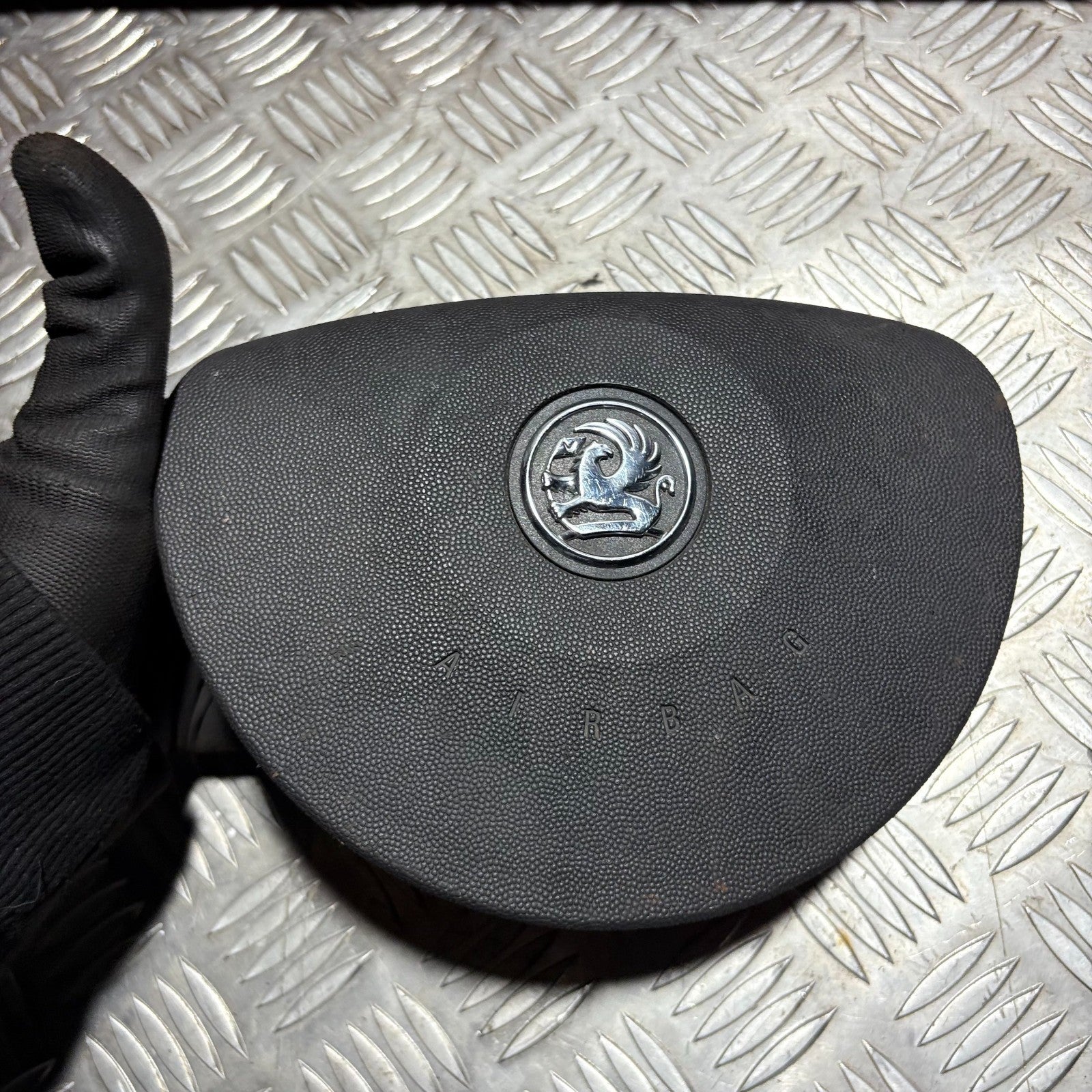 VAUXHALL TIGRA 2017 DRIVER STEERING WHEEL SRS BAG 604455600B