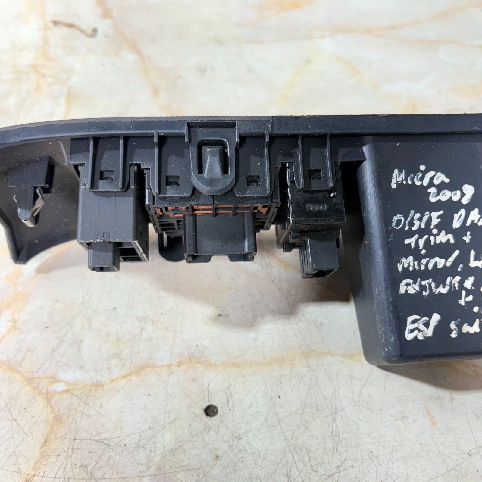 Nissan Micra K12 2003-2010 Right Dash Trim Headlight Mirror Switch