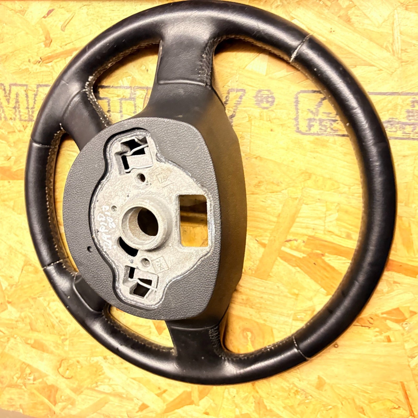 Skoda Rapid 2012-2018 Four Spoke Steering Wheel 5JO419091P GenuineOEM
