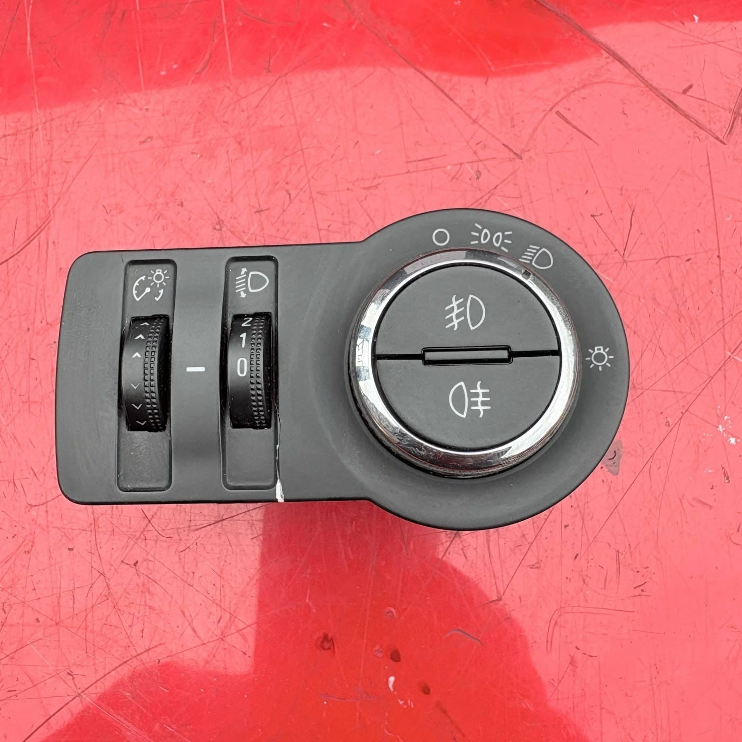 2010 VAUXHALL ASTRA GTC HEADLIGHT LAMP SWITCH CONTROL PANEL 13385636