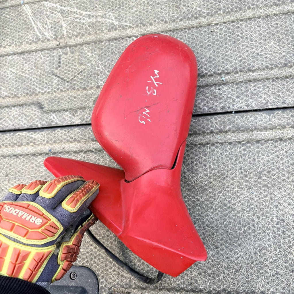 Mazda MX-3 1991-1998 Left Passenger Electric Wing Mirror E13010519 SVM484 Red