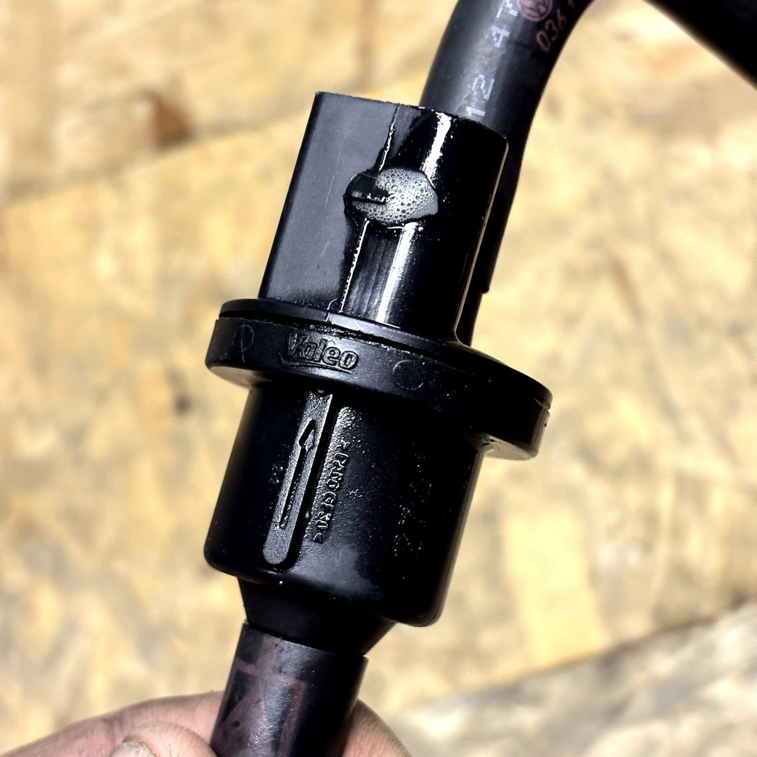 036133366AC EVAP Purge Hose Pipe SEAT Ibiza 1.4 Petrol Fuel Vent Line ZSB