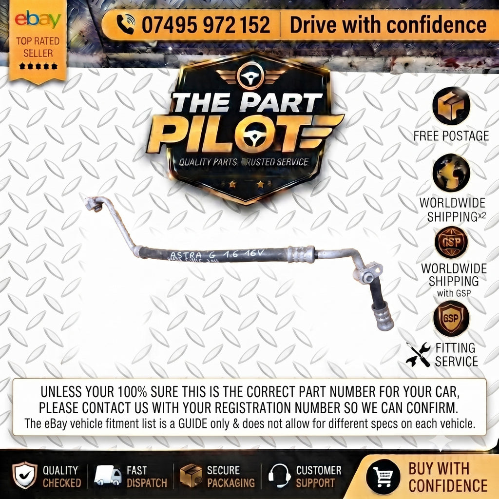 Honda Civic Mk9 9th Generation 2012-2017 Air Con Low Pressure Hose Pipe Line