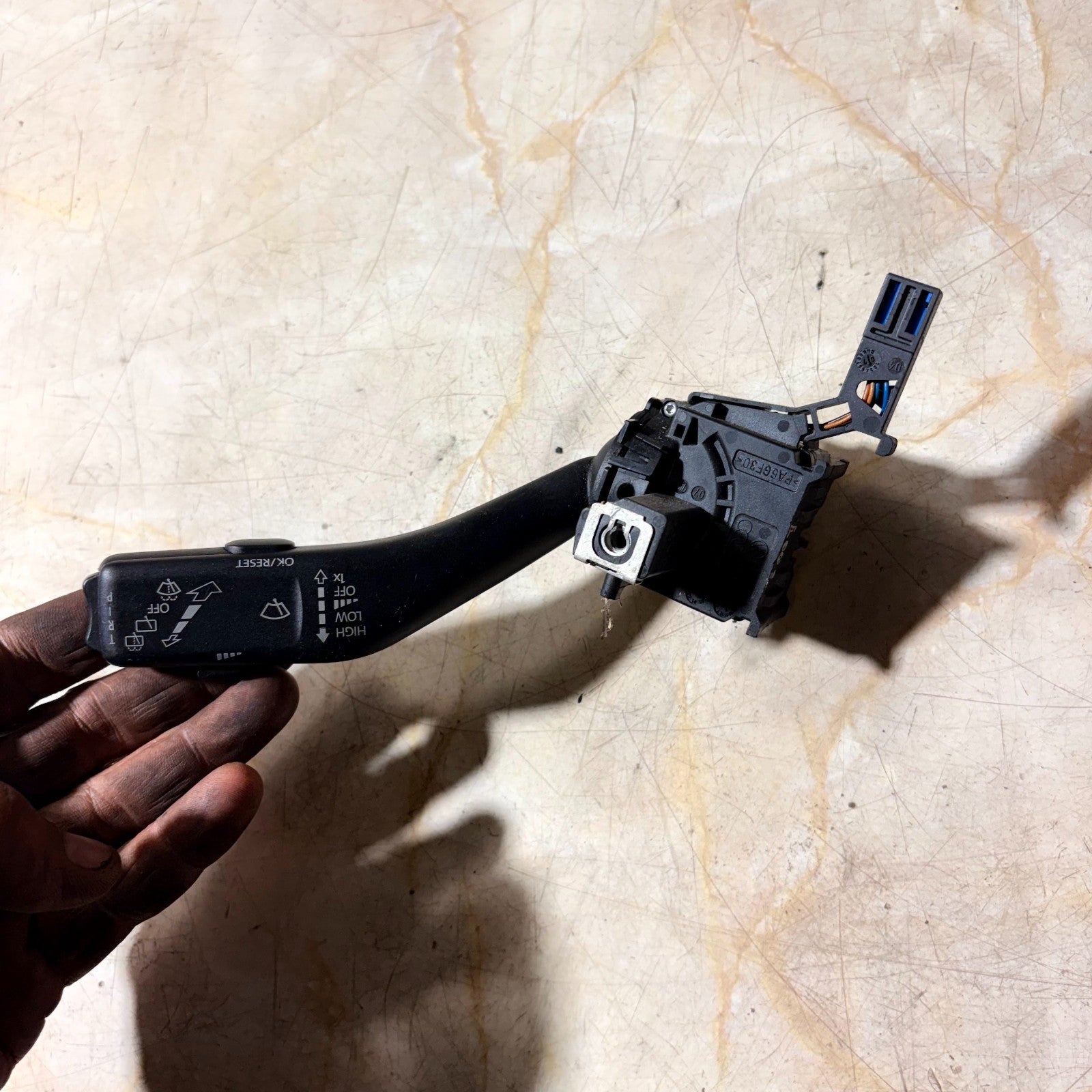 VW Golf Mk6 Wiper/Washer Stalk Switch 1K0953519J Trip Computer (Up to 07/2010)